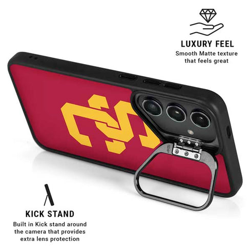 University of Southern California USC Red Logo Galaxy S25 Ultra Kickstand Case